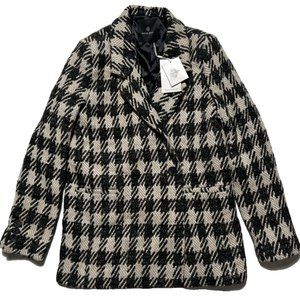 Annie Bing - Black and Beige Blazer - NEW WITH TAGS